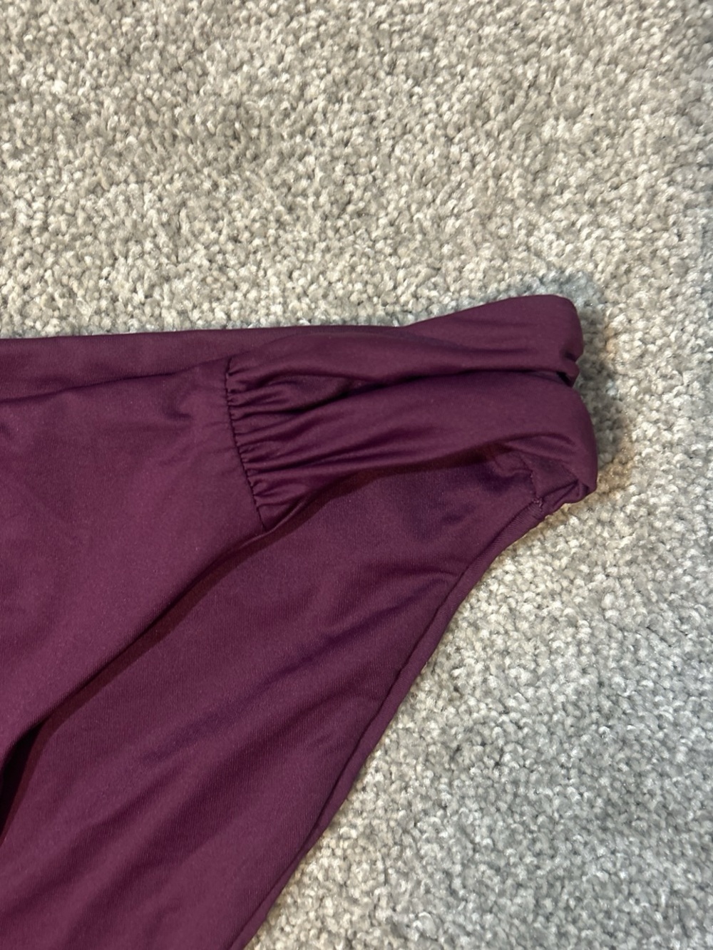 BECCA by Rebecca Virtue Plum Hipster Cut Bikini Bottom - Picture 4 of 6